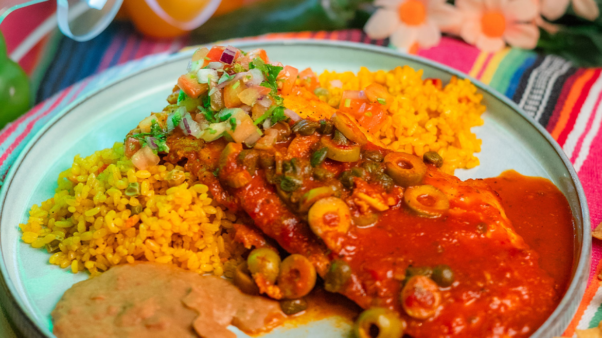 Filete de Chillo a la Veracruzana