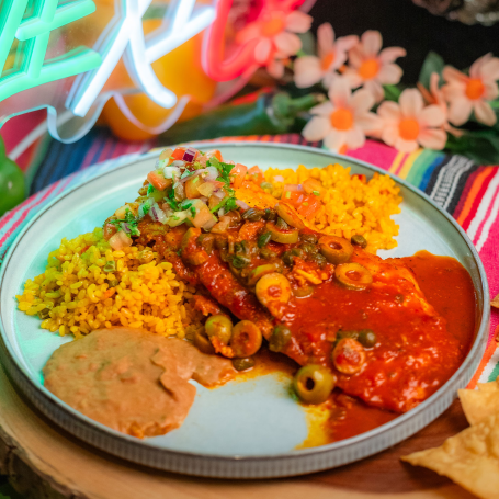 Filete de Chillo a la Veracruzana