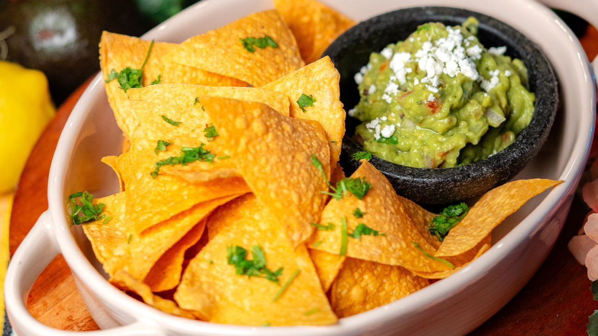 Guacamole con Totopos